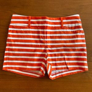 Ann Taylor Size 10 Striped Shorts